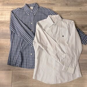 2 Brooks Brothers Regent Fit dress shirts